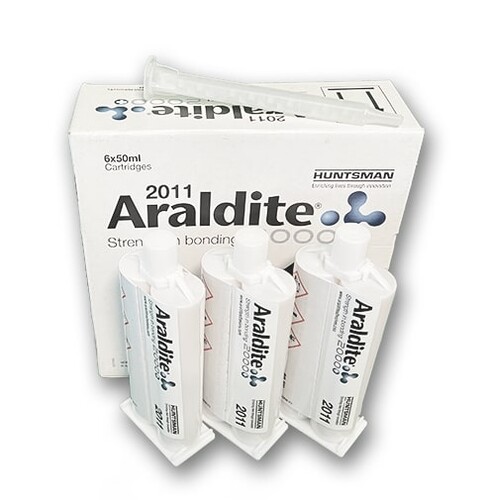 ARALDITE 2011 scatola da 6 bicartucce da 50ml